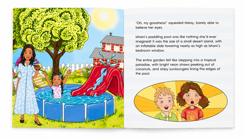Monty & Maisy Play Date - children's book representing single-parenting, diversity and foster families - Family & Friends series - Stories Like Ours - Gemma Kennedy & Liz Dodd