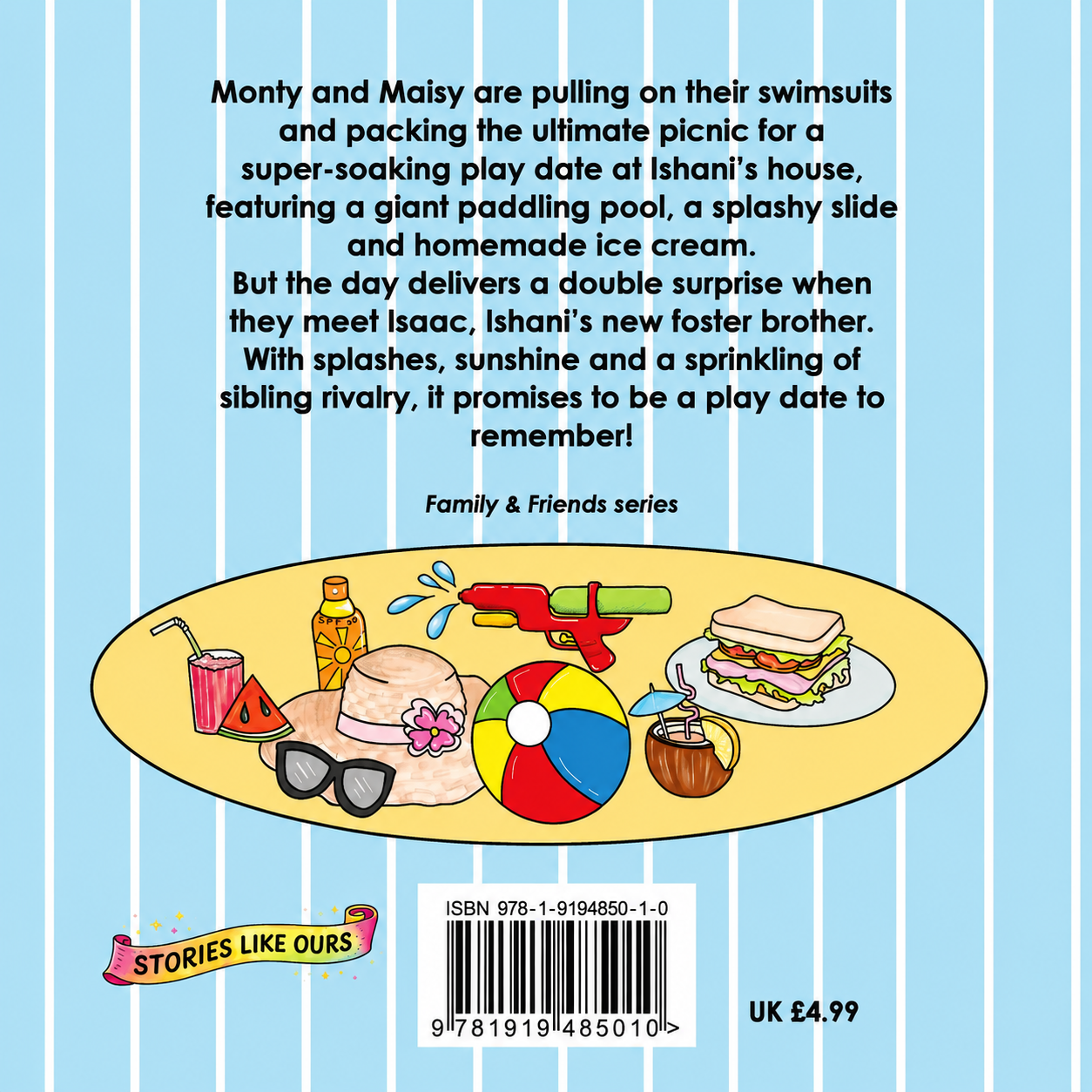 Monty & Maisy Play Date - children's book representing single-parenting, diversity and foster families - Family & Friends series - Stories Like Ours - Gemma Kennedy & Liz Dodd